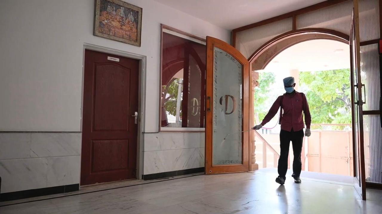 Hotel Bhakti Dhama Vrindāvan Exteriér fotografie
